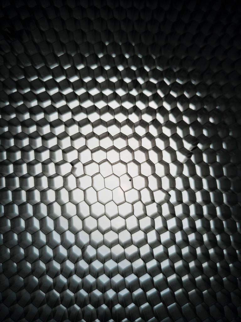 honeycomb of holes